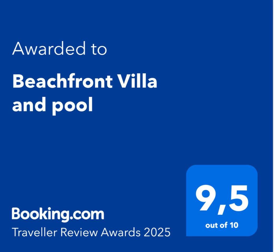 Beachfront Villa And Pool Puerto de Santiago  Extérieur photo